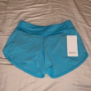 Lululemon shorts electric turquoise